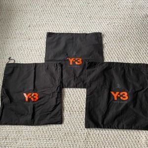3 Y-3 Adidas/Yohji Dustbags